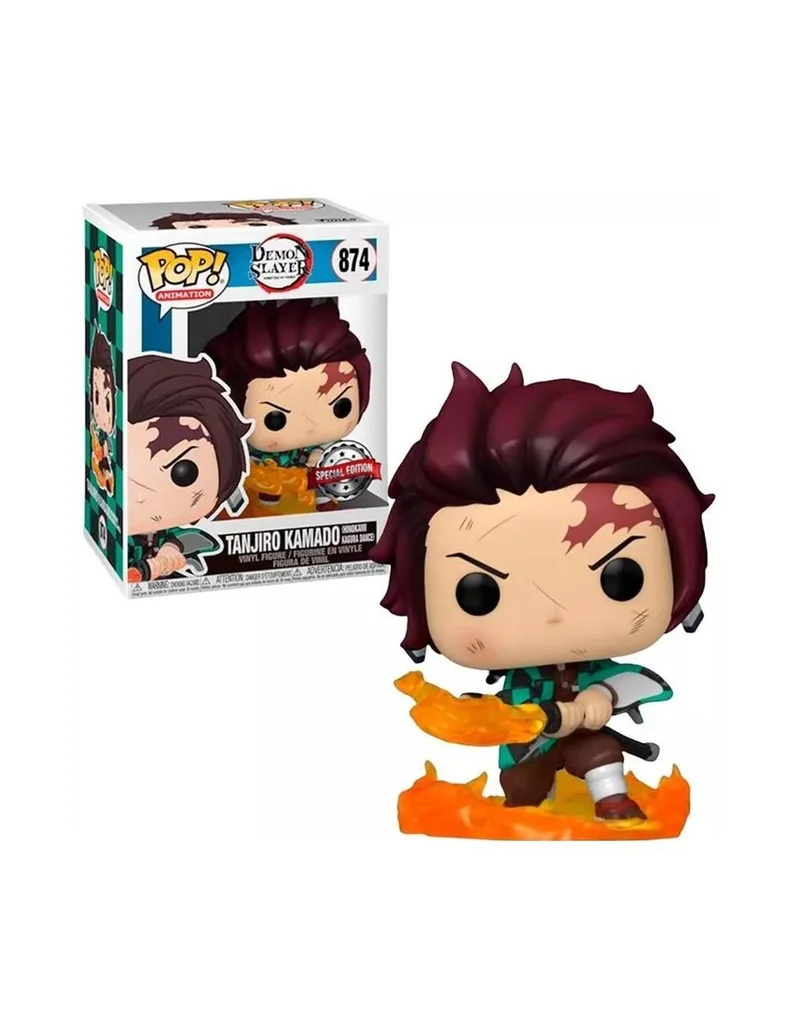 Funko Pop! Demon Slayer Kimetsu No Yaiba Tanjiro Kamado con Opcion Chase (Gw) 52265