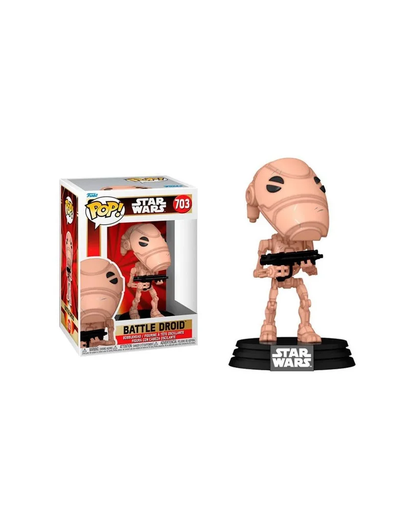 Funko Pop! Star Wars the Phantom Menace Androide de Batalla 76016