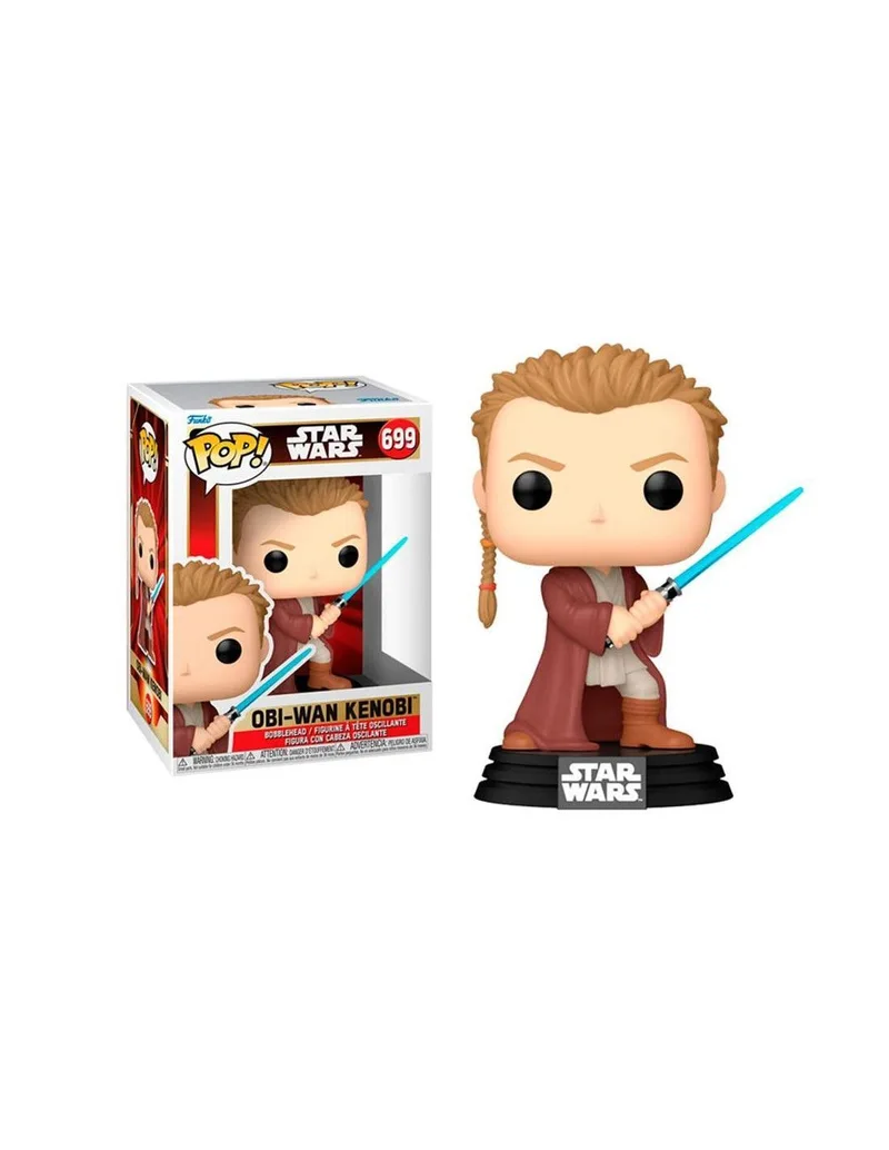 Funko Pop! Star Wars the Phantom Menace Obi Wan Joven 76018