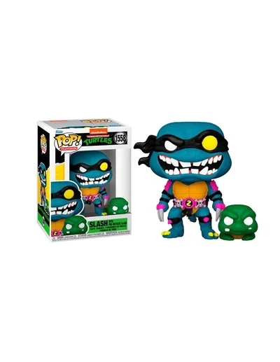 Funko Pop! Tortugas Ninja Mutantes Slash & Pre - Mutante Buddy 78048