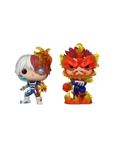 Pack 2 Funkos Funko Pop! My Hero Academia Endeavor & Todoroki 64993