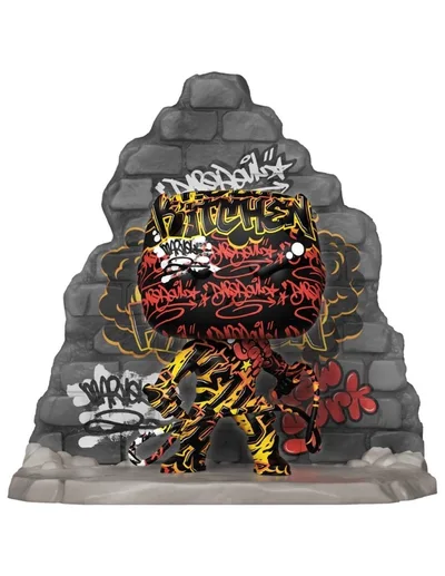Funko Pop! Deluxe Marvel Daredevil Efecto Graffiti Deco Exclusivo 49634