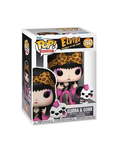 Funko Pop! Elvira Mistress of the Dark Elvira & Gonk