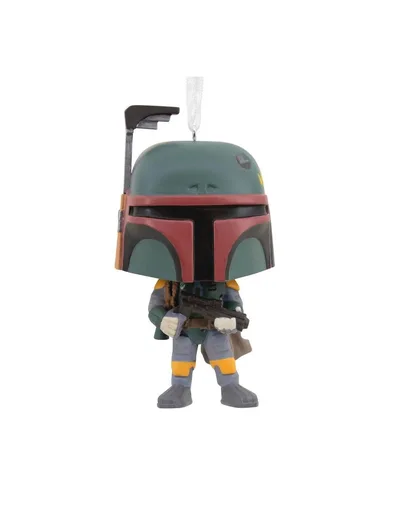 Adorno de Navidad Funko Star Wars Boba Fett Figura de Resina