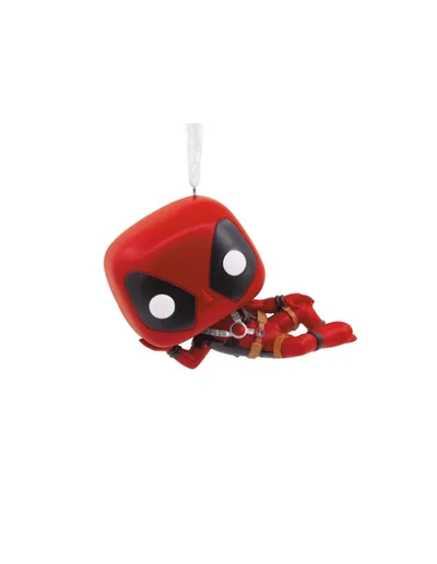 Adorno de Navidad Funko Marvel Deadpool Figura de Resina