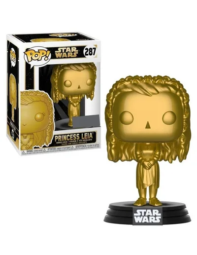 Funko Pop! Star Wars Princesa Leia Dorada Edicion Especial Exclusivo 43017