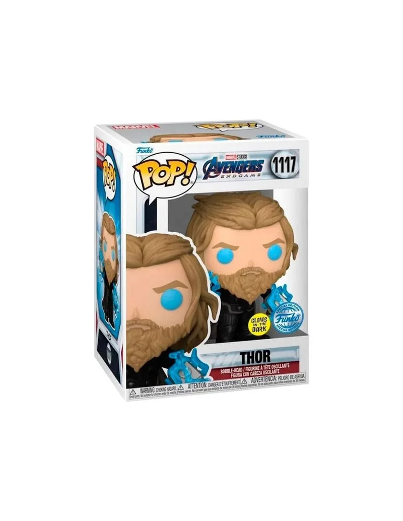 Funko Pop! Marvel Thor Love & Thunder Thor con Trueno Brillo en la Oscuridad 64906