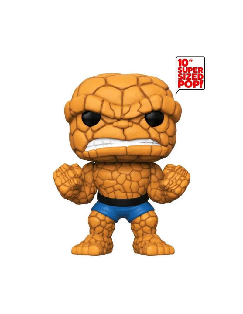 Funko Pop! Marvel los Cuatro Fantasticos la Cosa 10 Pulgadas Exclusivo 45008