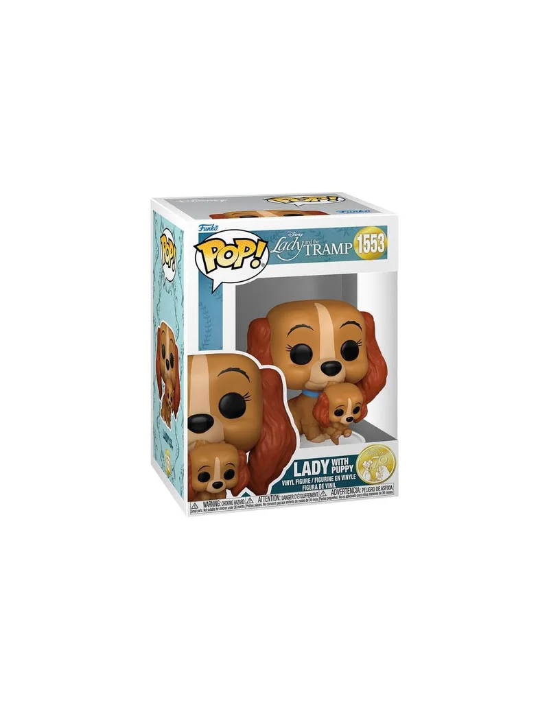 Funko Pop! la Dama y el Vagabundo - Dama con Cachorro