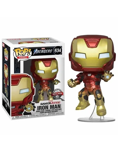 Funko Pop! Marvel Avengers Gamerverse Iron Man Edicion Especial 47817
