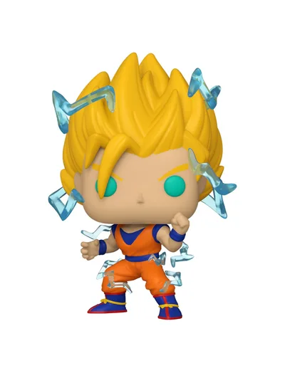 Funko Pop! Dragon Ball Z Super Saiyan Goku con Energia con Opcion Chase Glow In the Dark Brillo en la Oscuridad 50340