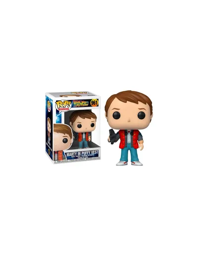 Funko Pop! Regreso Al Futuro Marty con Chaleco Hinchado 48705