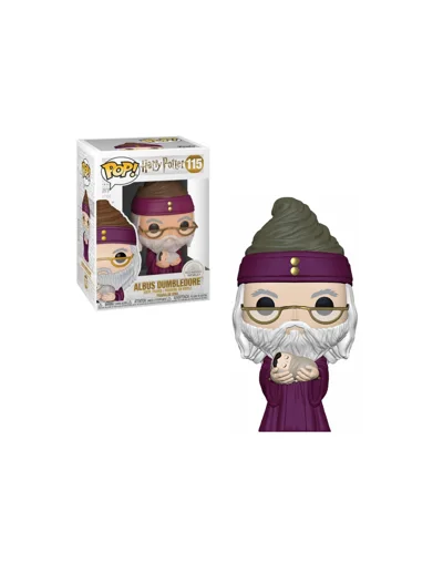 Funko Pop! Harry Potter Dumbledore con Harry Potter de Bebe