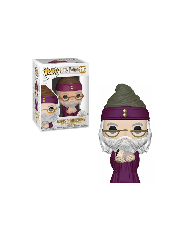 Funko Pop! Harry Potter Dumbledore con Harry Potter de Bebe