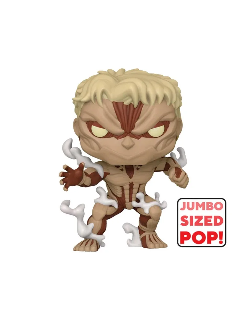 Funko Pop! Jumbo Ataque a los Titanes Titan Acorazado