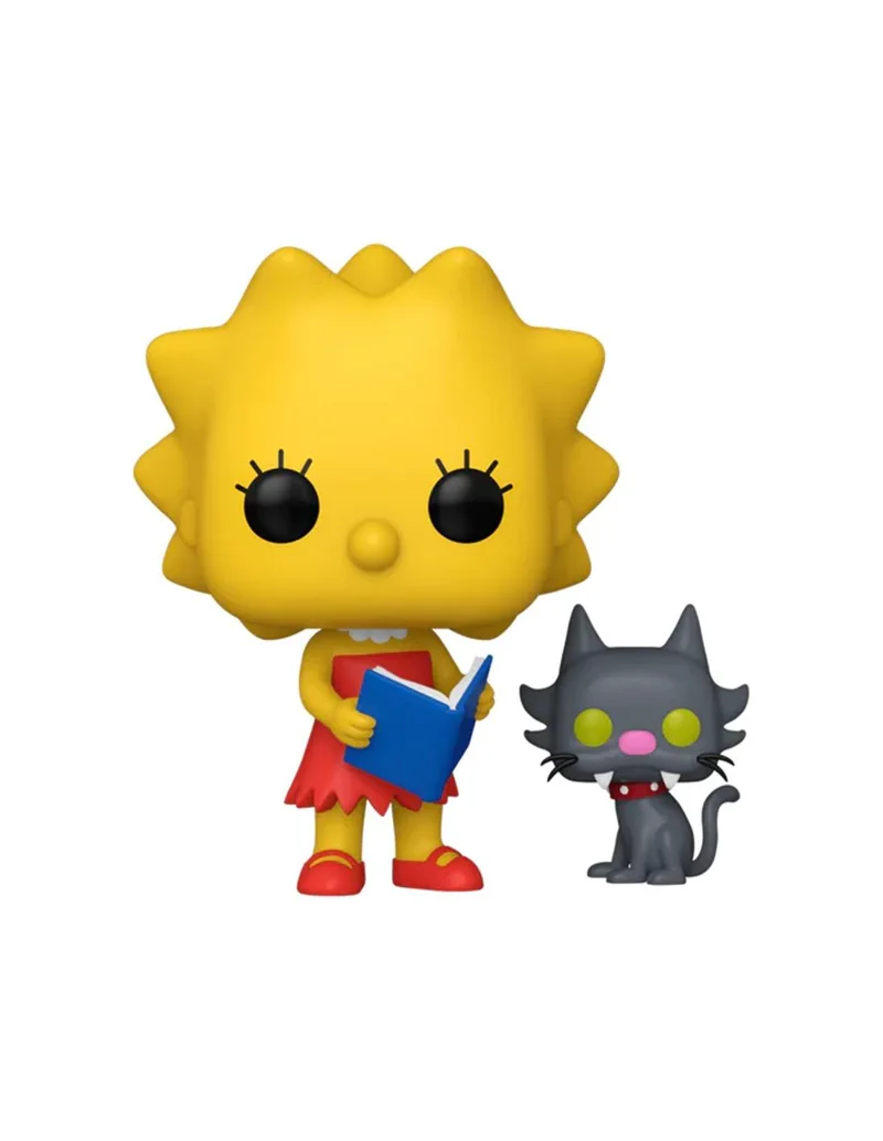 Funko Pop! los Simpsons Lisa con Bola de Nieve