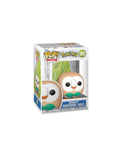 Funko Pop! Pokemon Rowlet Brindibou - Bauz