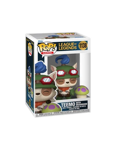 Funko Pop! & Buddy League of Legends Teemo con Champiñon