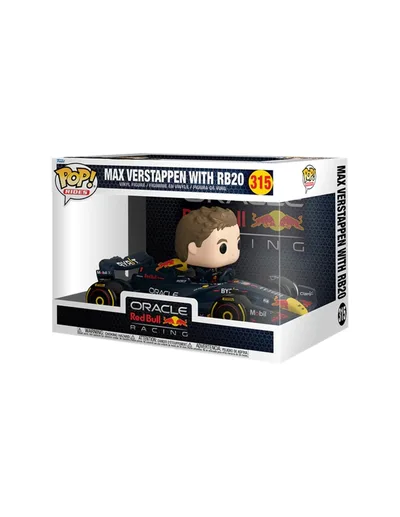 Funko Pop! Ride Max Verstappen With Rb20 - Oracle Red Bull Racing