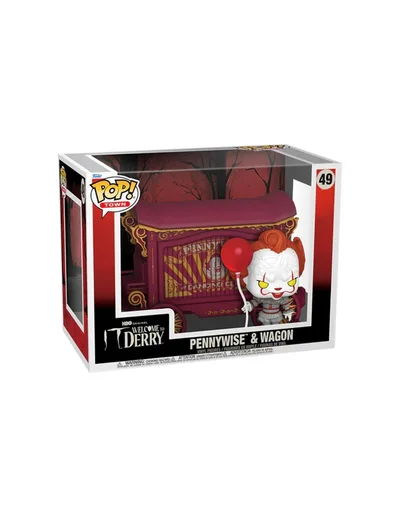Funko Pop! Town Welcome To Derry Pennywise and Wagon