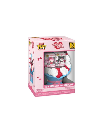 Bitty Pop! Bouquet Sanrio Valentines My Melody & Kuromi