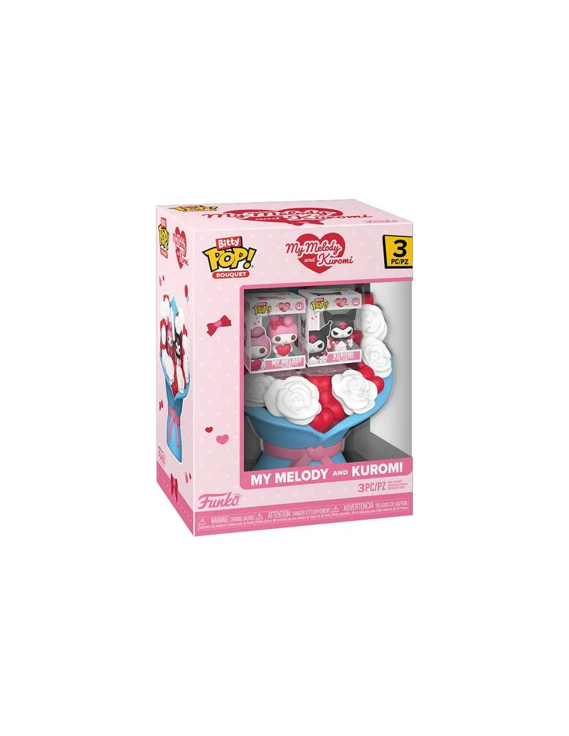 Bitty Pop! Bouquet Sanrio Valentines My Melody & Kuromi