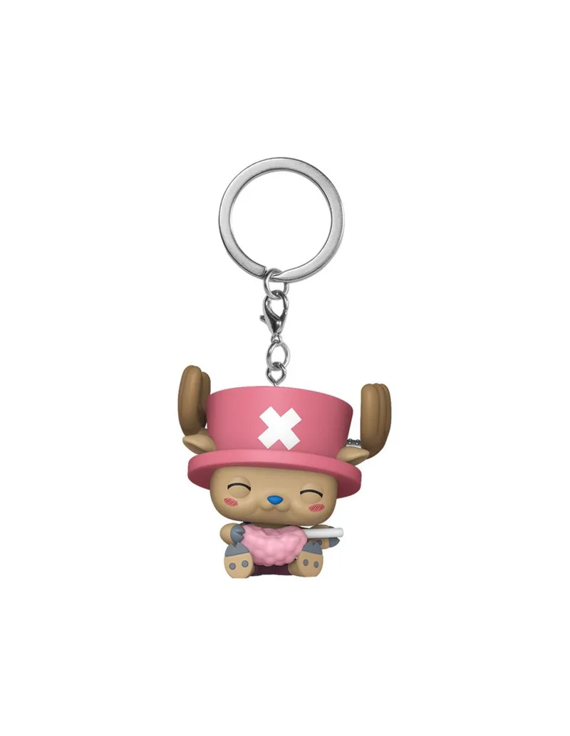 Llavero Funko Pop! Keychain One Piece Tony Tony Chopper con Algodon de Azucar