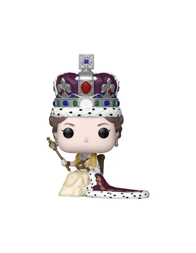 Funko Pop! Premium Reina Isabel II (Coronacion)