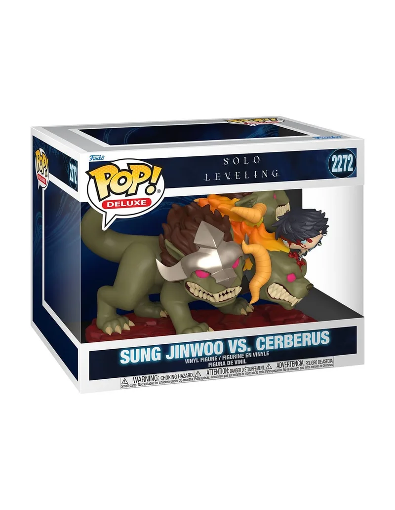Funko Pop! Deluxe Solo Leveling - Sung Jinwoo Vs. Cerberus