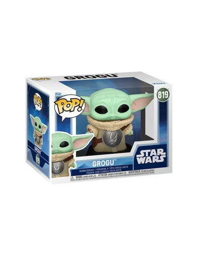 Funko Pop! Star Wars Grogu With Mudhorn Chest Armor