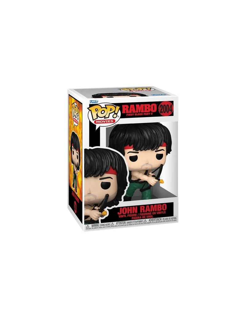 Funko Pop! Movie Rambo John Rambo con Arco con Flecha Explosiva