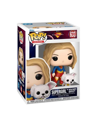 Pop! & Buddy: Supergirl ? Supergirl With Puppy Krypto