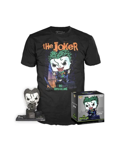 Funko Pop! DC Comics DC Jim Lee Joker + Camiseta Talla Xl