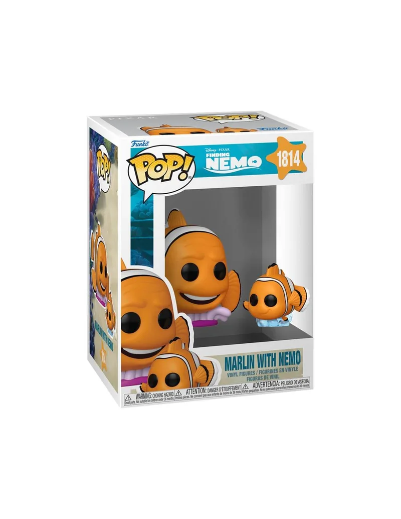 Funko Pop! & Buddy: Buscando a Nemo - Marlon W - Nemo