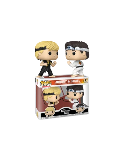 Funko Pop! Movies the Karate Kid Johnny & Daniel 2 Pk