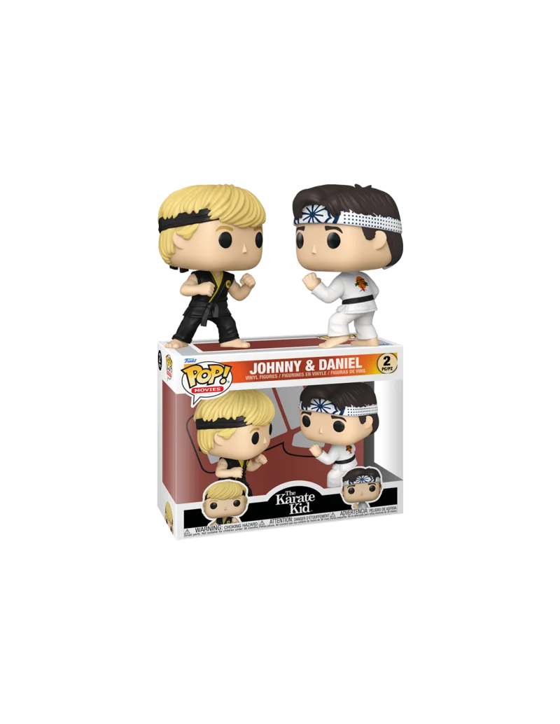 Funko Pop! Movies the Karate Kid Johnny & Daniel 2 Pk