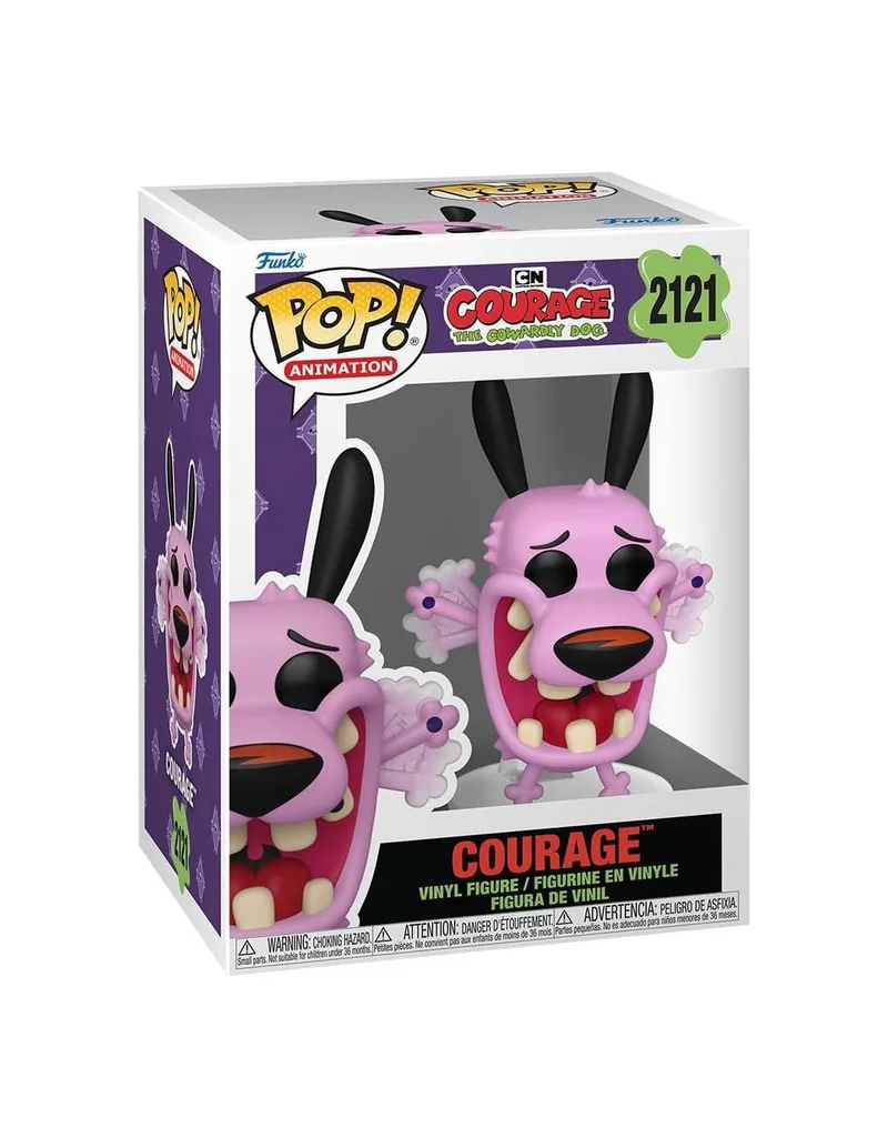 Funko Pop! Animation: Courage the Cowardly Dog