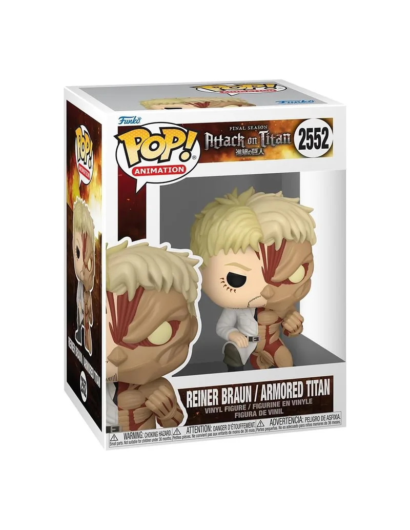 Funko Pop! Animation Attack On Titan Split Reiner Braun - Armored Titan