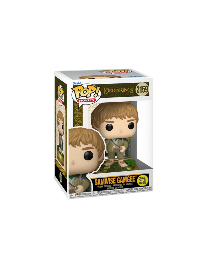 Funko Pop! Movies the Lord of the Rings Samwise Gamgee Glows In the Dark