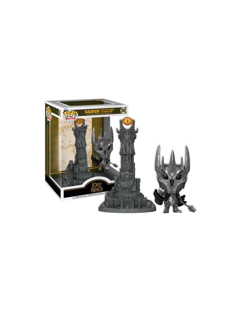 Funko Pop! Town the Lord of the Rings Sauron With the Tower of Barad - Dur