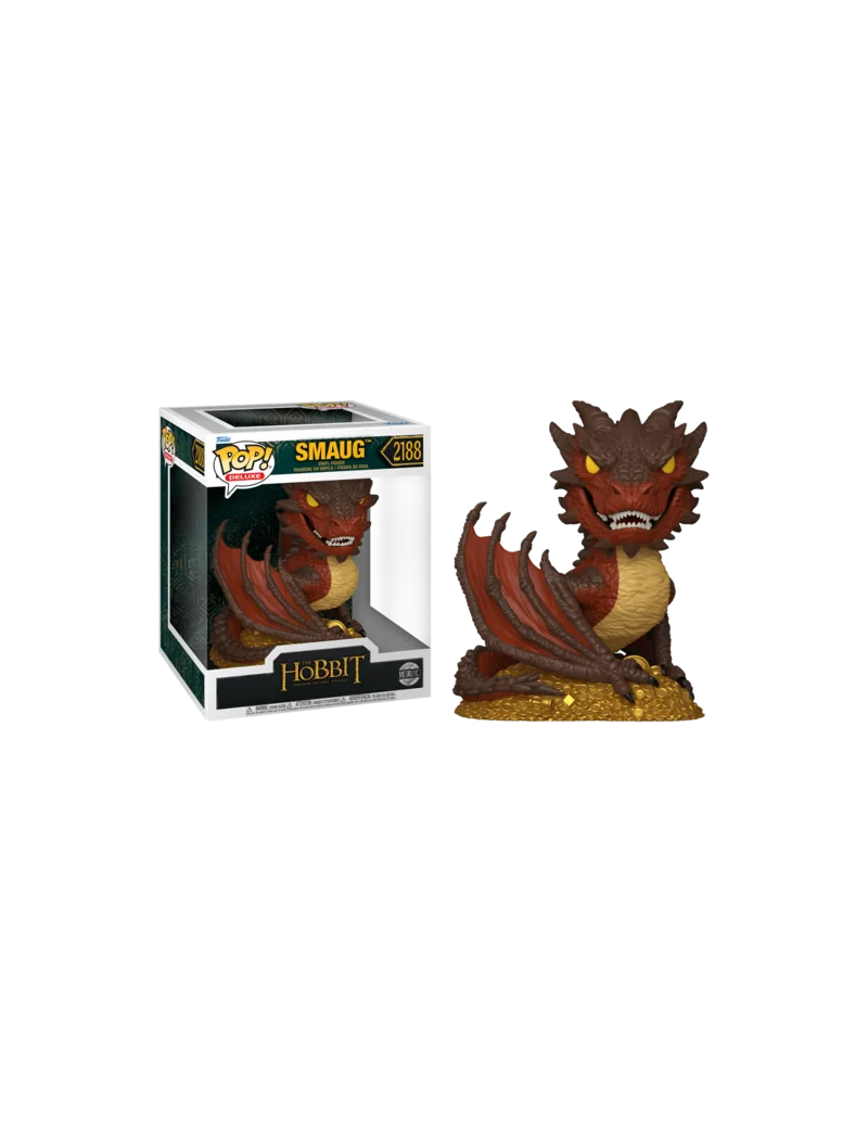 Funko Pop! Deluxe the Hobbit S2 Smaug (Metallic)