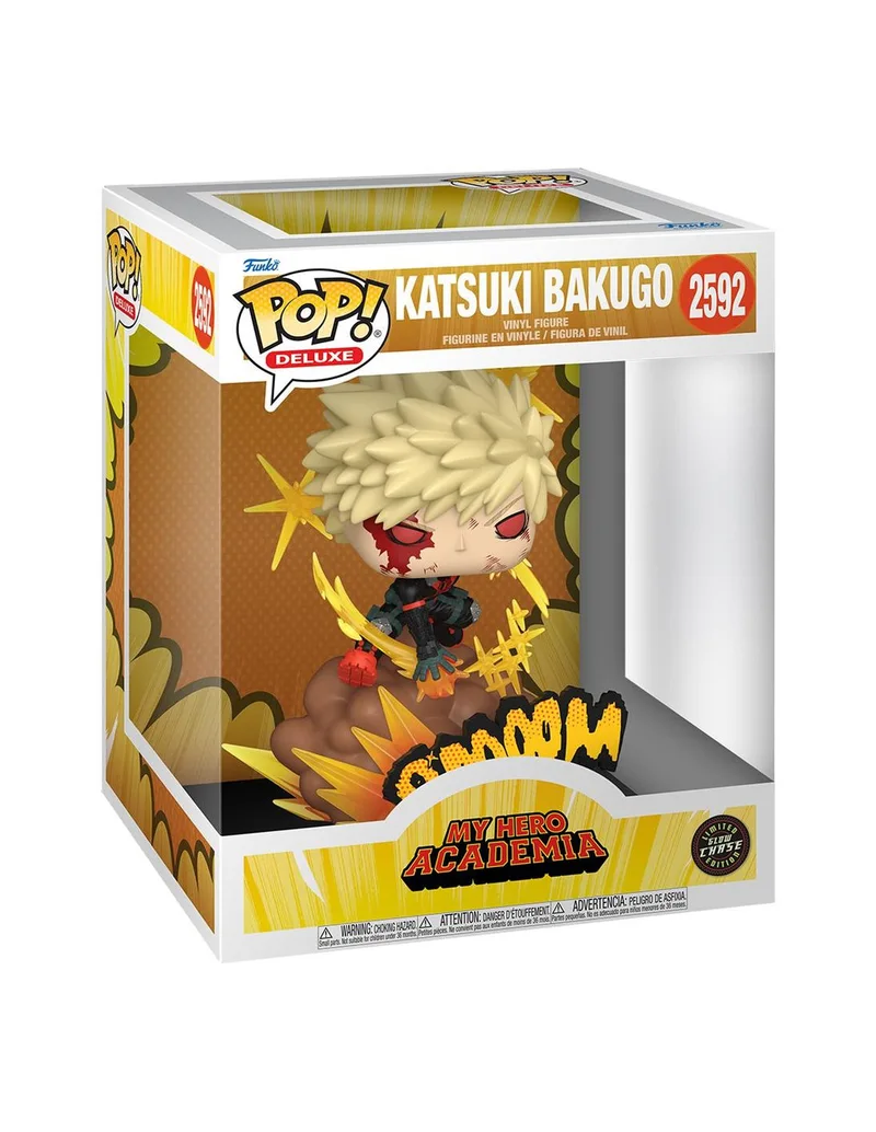 Funko Pop! Deluxe My Hero Academia Bakugo 1 Unidad Chase Aleatoria